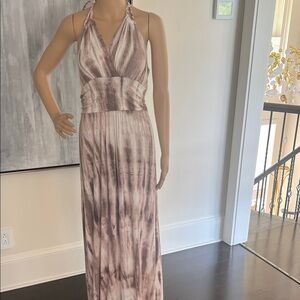 Felicity & Coco Tie-Dye Halter Maxi Dress